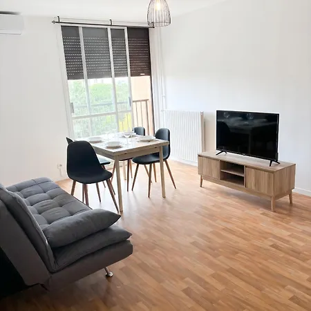 Apartment T3 - Clim - Parking Facile - 5 Pers *